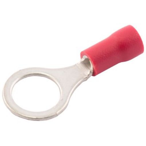 Picture of SWA 53RER Ring Terminal 0.5-1.5mm Red Insulated