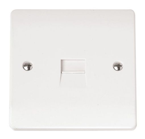 Picture of Click CMA119 Socket Telephone Master Single White