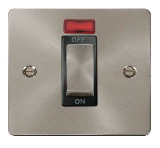 Picture of Click FPBS501BK Switch 1 Gang Double Pole 45A