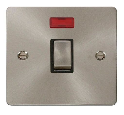 Picture of Click FPBS723BK Switch Double Pole Neon 20A