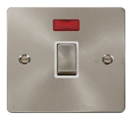 Picture of Click FPBS723WH Switch Double Pole Neon 20A