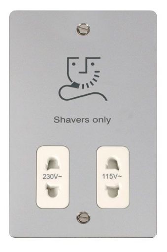 Picture of Click FPCH100WH Shaver Socket 115/230V