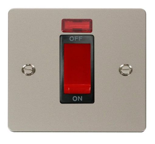 Picture of Click FPPN201BK Cooker Switch 1 Gang Neon 45A