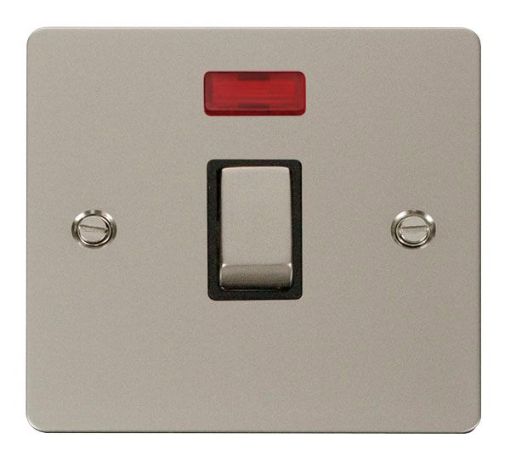 Picture of Click FPPN723BK Switch Double Pole Neon 20A PN