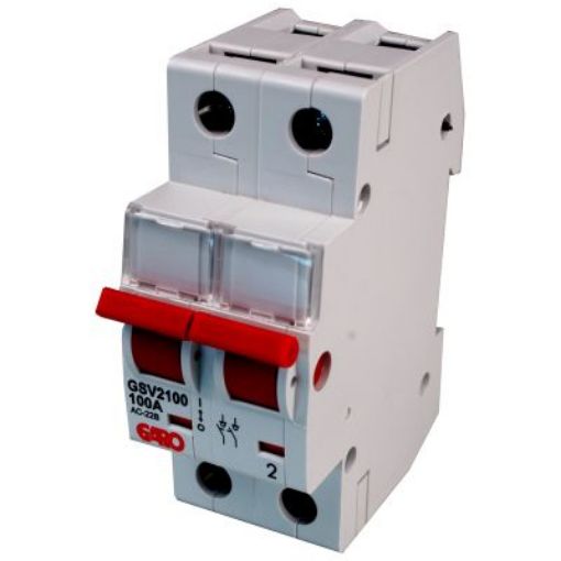 Picture of Garo GSV2100 Isolator Double Pole 100A