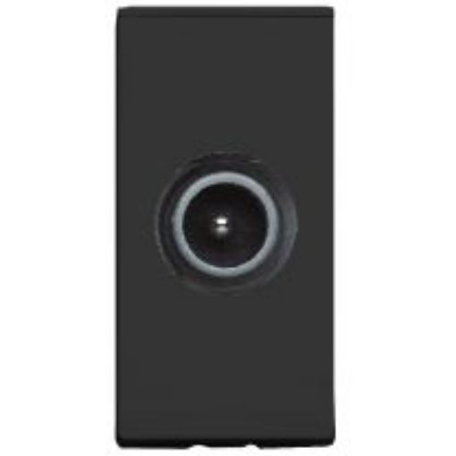 Picture of MK K5850Black Socket 1 Module Digital TV