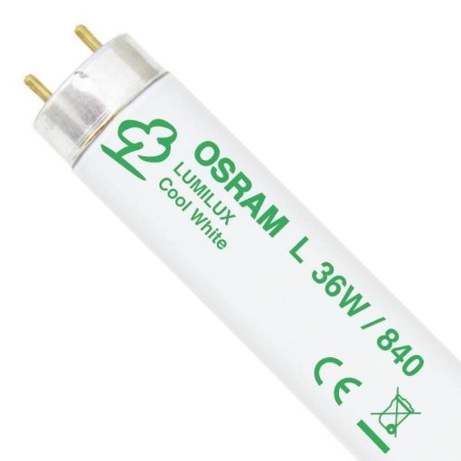 Picture of Osram T8 Lumilux 36W - 840 Cool White - 120cm