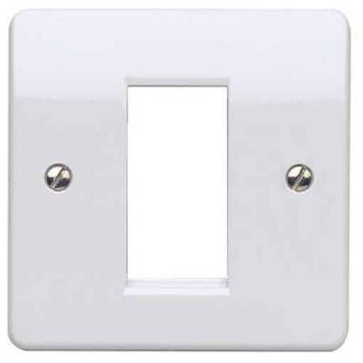 Picture of Frontplate 1 Gang 1 Module Euro