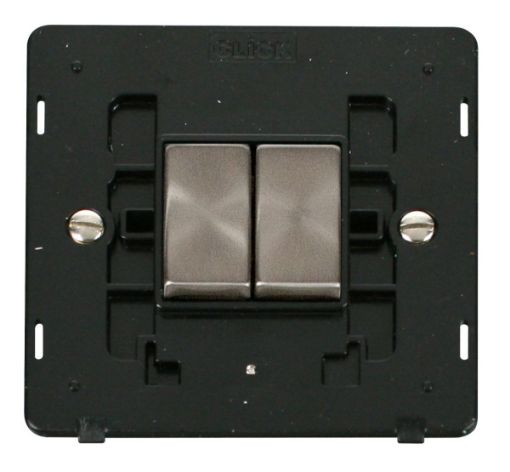 Picture of Click SIN412BKBS Switch Interior 2 Gang 2Way