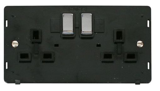 Picture of Click SIN536BKCH Switched Socket Interior 2G