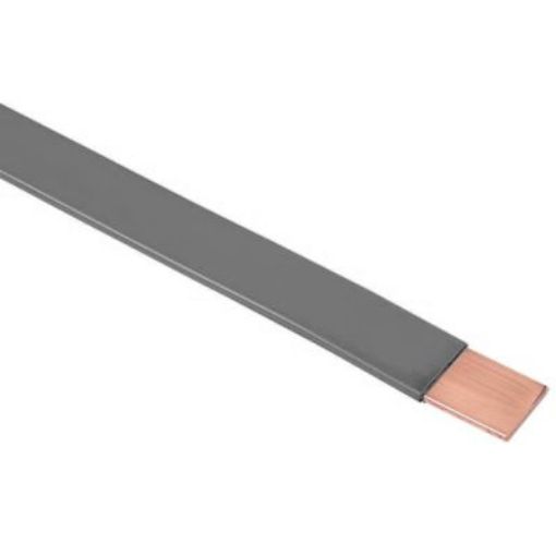 Picture of 25x3mm PVC Grey Copper Tape | Priced per Metre | 25 Metre Minimum Order