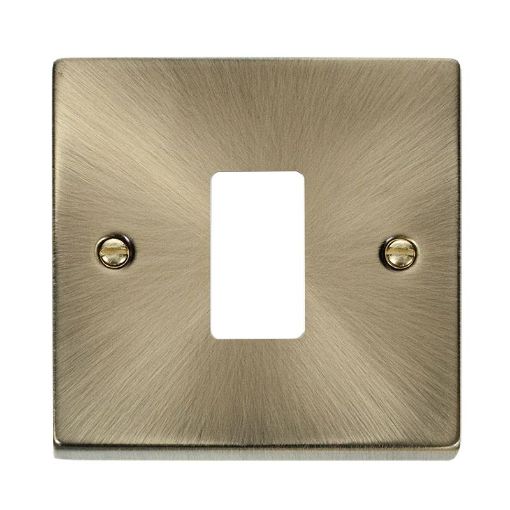 Picture of Click VPAB20401 Deco Frontplate 1 Gang AB
