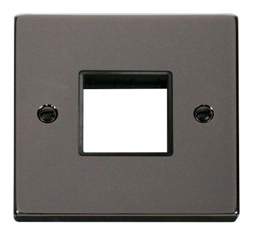 Picture of Click VPBN402BK Frontplate 1 Gang 2Aperture