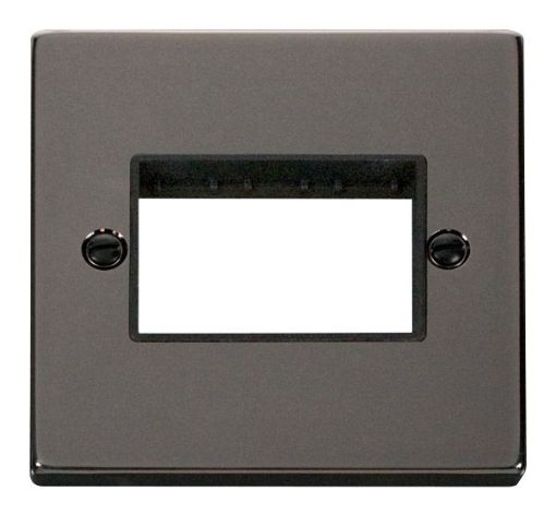 Picture of Click VPBN403BK Frontplate 1 Gang 3Aperture