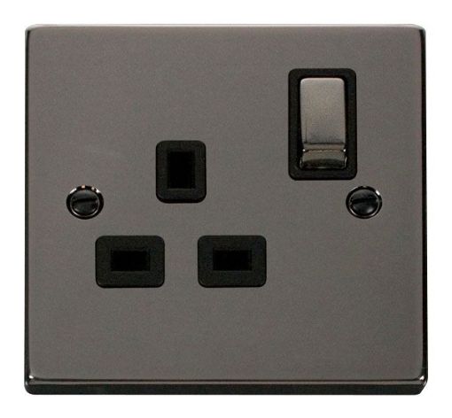 Picture of Click VPBN535BK Socket Double Pole 1 Gang Switched 13A