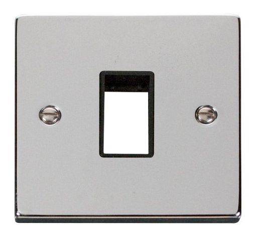 Picture of Click VPCH401BK Frontplate 1 Gang 1Aperture