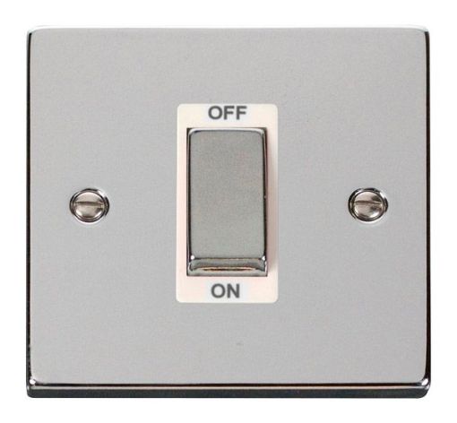 Picture of Click VPCH500WH Switch 1 Gang Double Pole 45A