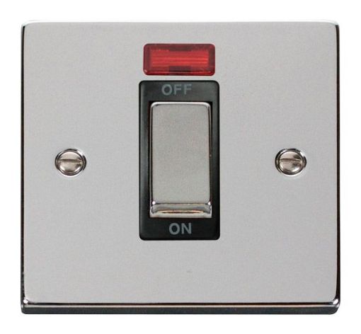 Picture of Click VPCH501BK Switch 1 Gang Double Pole 45A