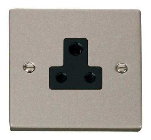 Picture of Click VPPN038BK Socket 1 Gang Unswitched 5A PN