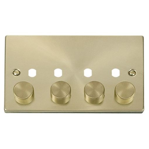 Picture of Click VPSB154PL Front Plate 2 G Dim 3Mod SB