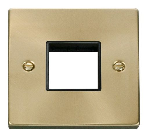 Picture of Click VPSB402BK Frontplate 1 Gang 2Aperture