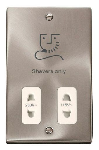 Picture of Click VPSC100WH Shaver Socket 115/230V