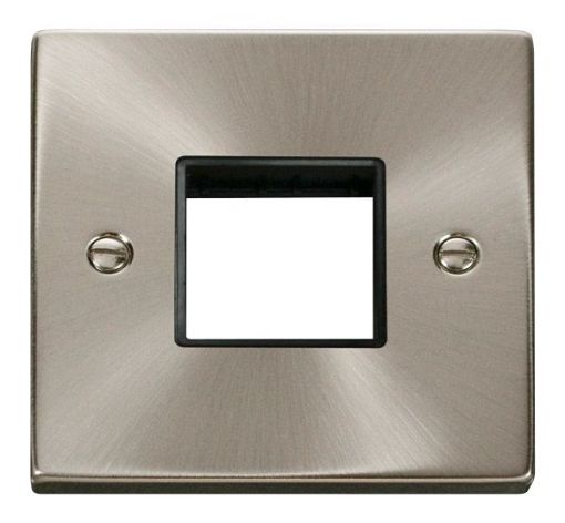 Picture of Click VPSC402BK Frontplate 1 Gang 2Aperture