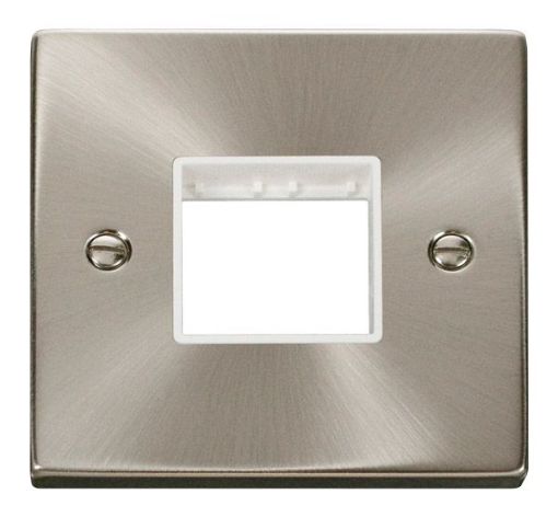 Picture of Click VPSC402WH Frontplate 1 Gang 2Aperture