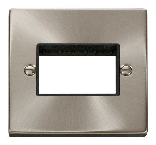 Picture of Click VPSC403BK Frontplate 1 Gang 3Aperture