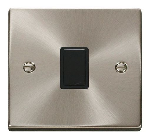 Picture of Click VPSC622BK Switch 1 Gang Double Pole 20A Satin Chrome