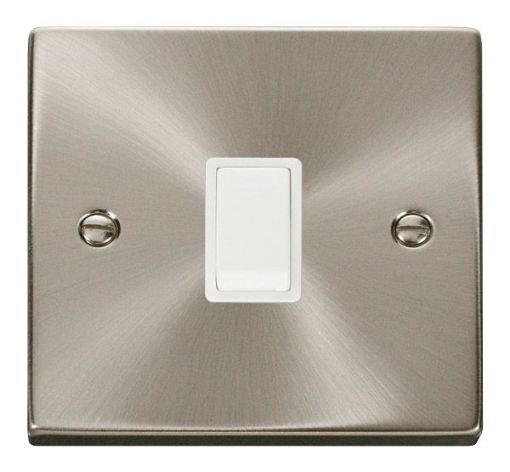 Picture of Click VPSC622WH Switch 1 Gang Double Pole 20A Satin Chrome