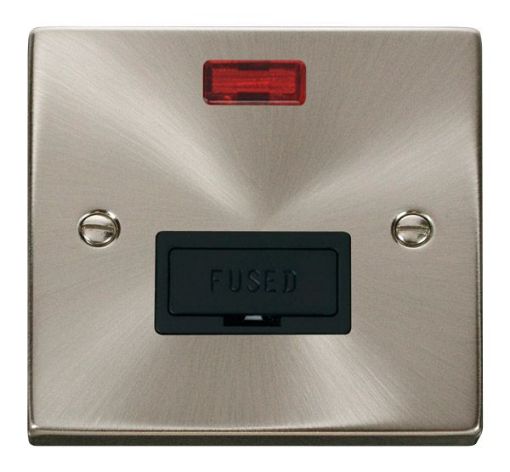 Picture of Click VPSC653BK Connection Unit Neon13A Satin Chrome