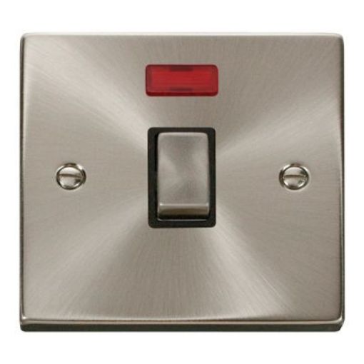 Picture of Click VPSC723BK Ingot Switch Neon Double Pole 20A