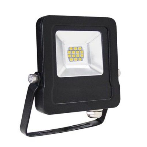 Picture of Meridian 10w 900lm 6.5k IP65 Floodlight Aluminium