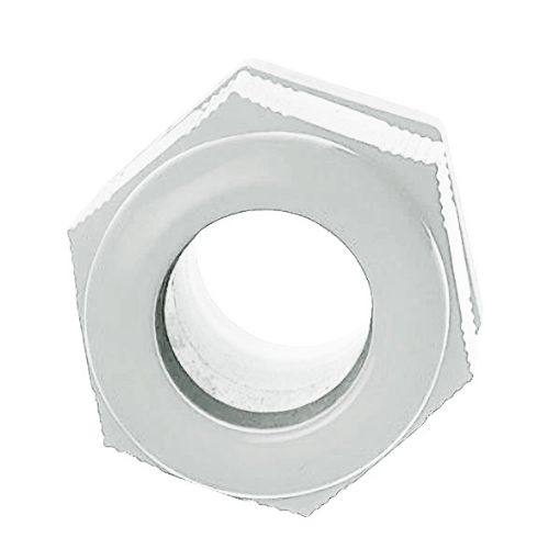 Picture of Deligo NGL20W Cable Gland Nylon Lock Nut 20mm M20 White