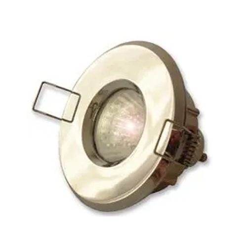 Picture of Bathroom GU10 IP65 Fixed Downlight 12V | Brass