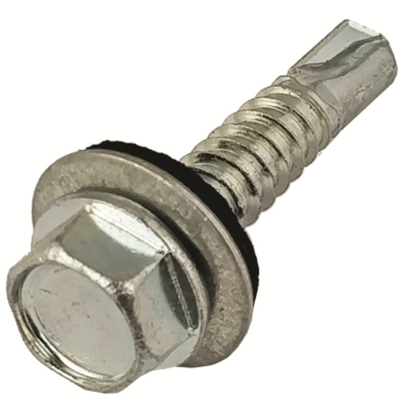 Olympic Fixing Screw Self Drilling Hex Head Washered 5.5 x 2.5mm BZP ...