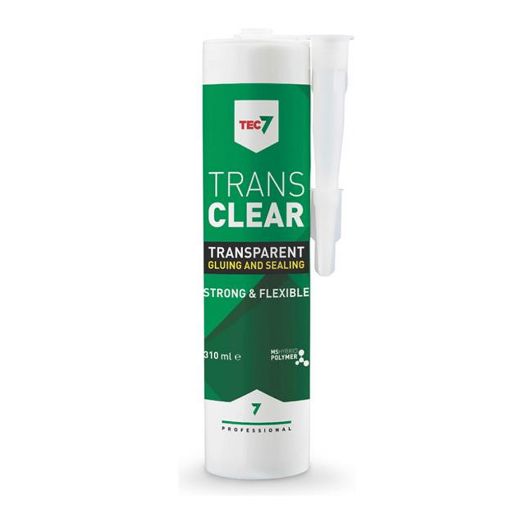 Picture of TEC7 Trans Multi Bonding Silicon Sealant & Adhesive 310ml | Clear