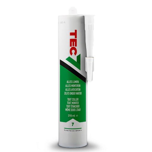 Picture of TEC7 Trans Multi Bonding Silicon Sealant & Adhesive 310ml | White