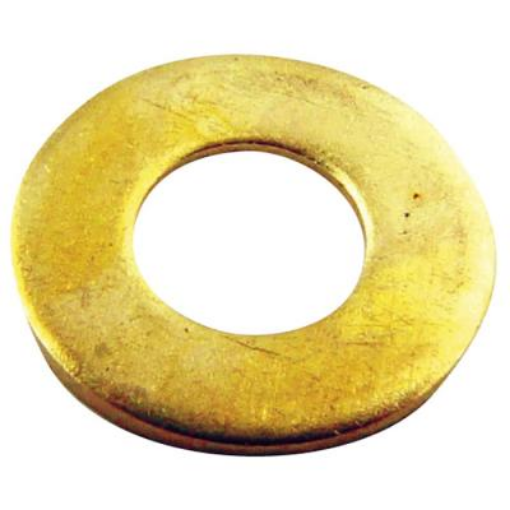 Picture of Olympic Fixings M6 Form A Washers Brass 100 Pcs