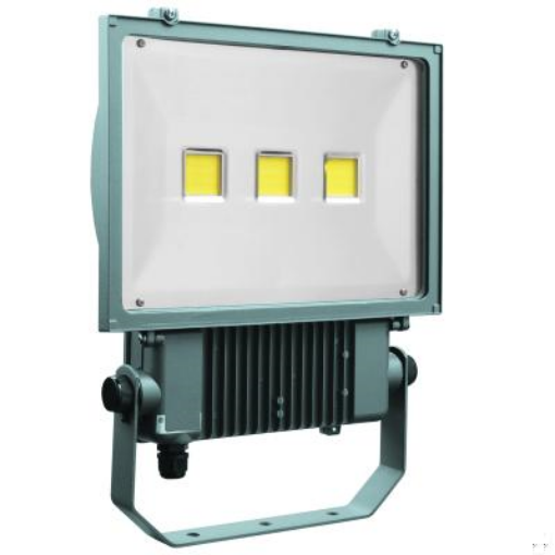 Picture of Meridian Floodlight LED COB Industrial IP65 6500K 150W 100-240VAC 515x420x87mm Black | IFL150