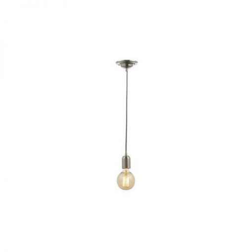 Picture of Forum Lighting Solutions Pendant Set Decorative Herringbone Cable E27 42W 1000mm Polished Nickel | INL-23519-HERR