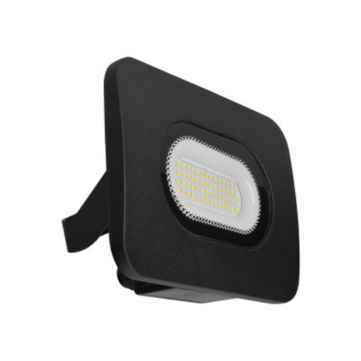 Picture of Meridian Floodlight LED Slim IP65 110Deg 50W 4000lm 205x146x55mm Black Die Cast Aluminium | OVFL50