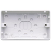 Picture of MK Electric K Box 2 Gang PVC Surface Logic Plus 87x148x32mm White | 2183WHI