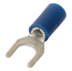 Picture of CED Terminal Fork Pre-Insulated Pack of 100 1-2.5mm 4.3mm Blue | PLFK2543B