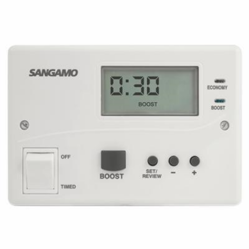 Picture of Sangamo 2 Controller Dual Flexi 2 Immersion Water Heater Digital Display with Boost Function Powersaver 13A 230V 50/60Hz | PSDF