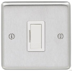 Picture of Eurolite Connection Unit Fused Unswitched White Insert 13A 86x86x7mm Satin Stainless Steel | SSSUSWFW