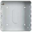 Picture of MK Electric Box 18 Gang Surface w/o Knockouts Grid Plus 40mm Aluminium | K8826ALM