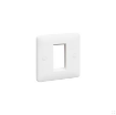 Picture of MK Electric Frontplate 1M Euro White | MB181WHI