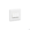 Picture of MK Electric Switch Small Rocker 3 Gang 2 Way 10AX White | MB4863WHI